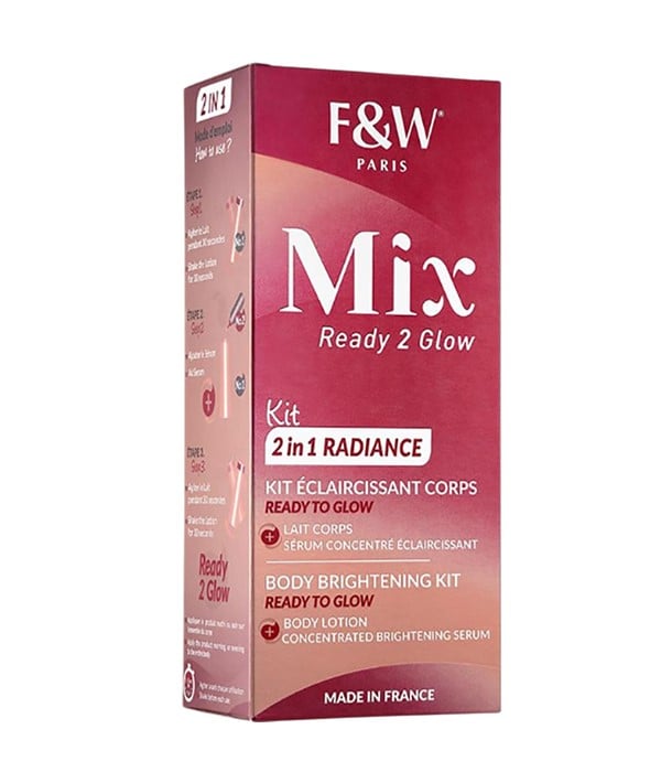 MIX READY TO GLOW KIT ÉCLAIRCISSANT CORPS 2EN 1 ÉCLAT 