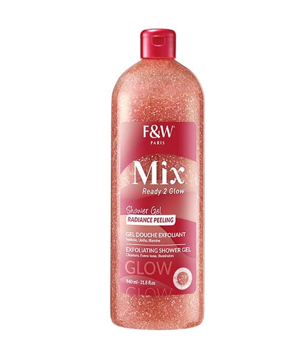MIXER LE GEL DOUCHE EXFOLIANT PRÊT À ÉCLAIRER 