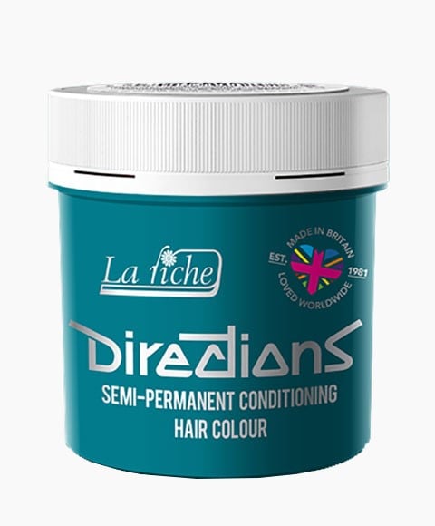 MODE D'EMPLOI CONDITIONNEMENT SEMI-PERMANENT COULEUR DE CHEVEUX TURQUOI