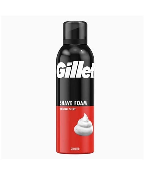 MOUSSE À RASER GILLETTE AU PARFUM ORIGINAL 