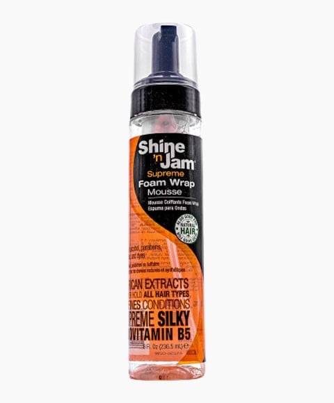 MOUSSE ENVELOPPEMENT EN MOUSSE SUPREME SHINE N JAM AVEC PROVITAMINE B5 