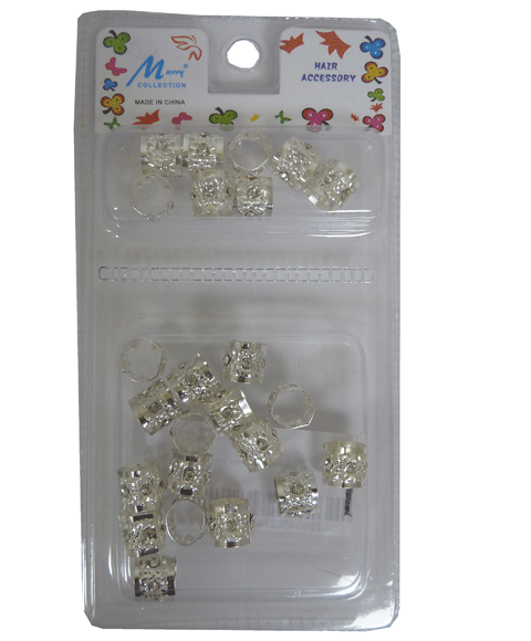 MURRY COLLECTION MÉTAL ARGENT AVEC PERLES DE PIERRE MC45S