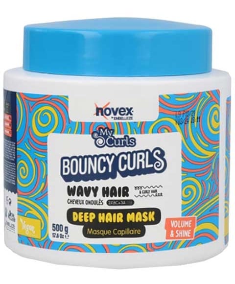 MY CURLS BOUNCY CURLS CHEVEUX ONDULÉS MASQUE POUR CHEVEUX PROFOND 