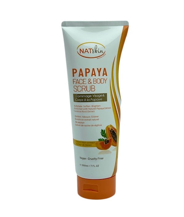 NAT SKIN PAPAYA GOMMAGE VISAGE ET CORPS 