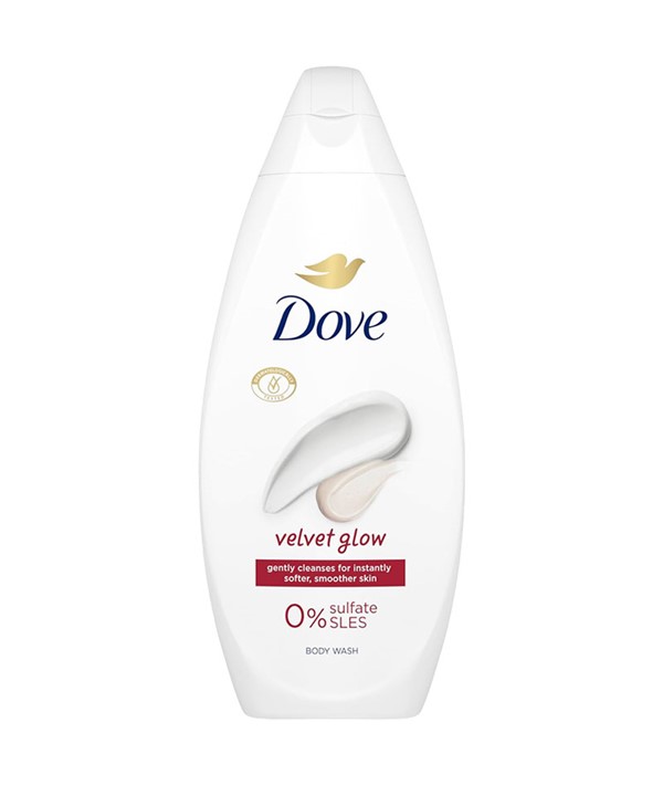 Nettoyant pour le corps DOVE VELVET GLOW 