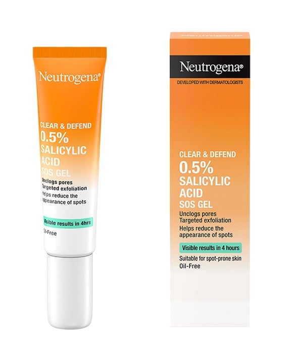 NEUTROGENA CLEAR AND DEFEND GEL SOS À L'ACIDE SALICYLIQUE