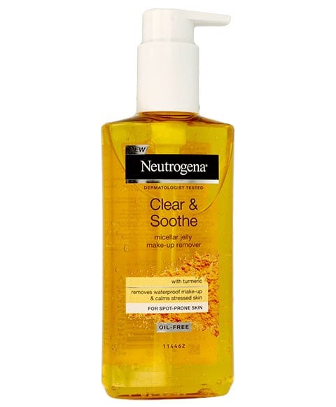 NEUTROGENA Démaquillant clair et apaisant au curcuma