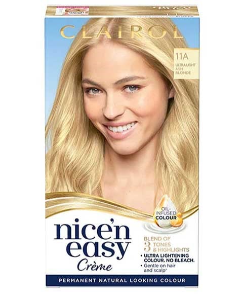 NICE N EASY CREME COULEUR PERMANENTE 11A BLO CENDRÉ ULTRA LÉGER