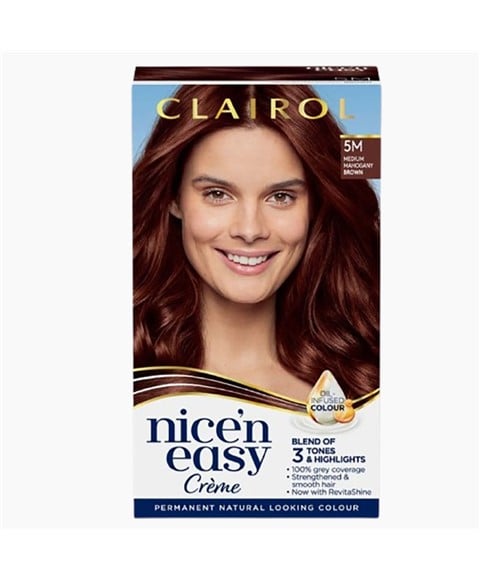 NICE N EASY CREME COULEUR PERMANENTE 5M BRUN ACAJOU MOYEN