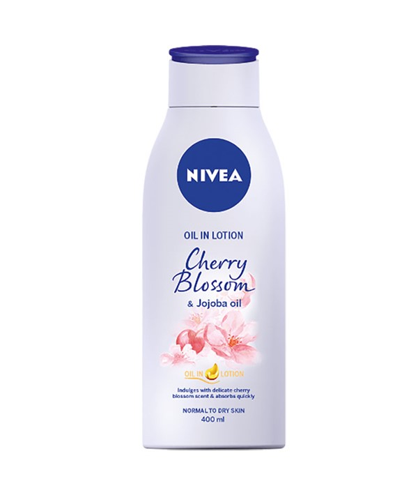 NIVEA FLEUR DE CERISIER ET HUILE DE JOJOBA EN LOTION 