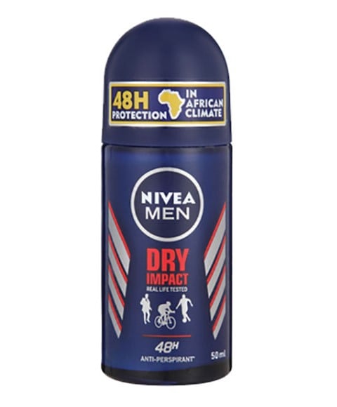 NIVEA MEN DRY IMPACT ANTI-TRANSPIRANT ROLL ON