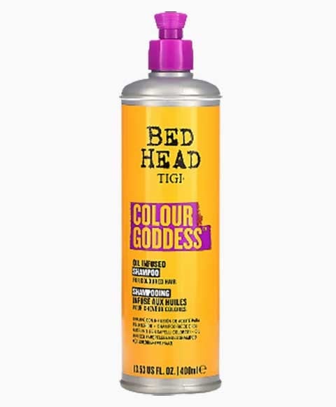 NOUVEAU SHAMPOOING INFUSÉ À L'HUILE DE GODDESS DE COULEUR DE BED HEAD 