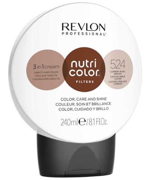 NUTRI COLOR 3 EN 1 CRÈME 524 BRUN PERLE CUIVRÉ 