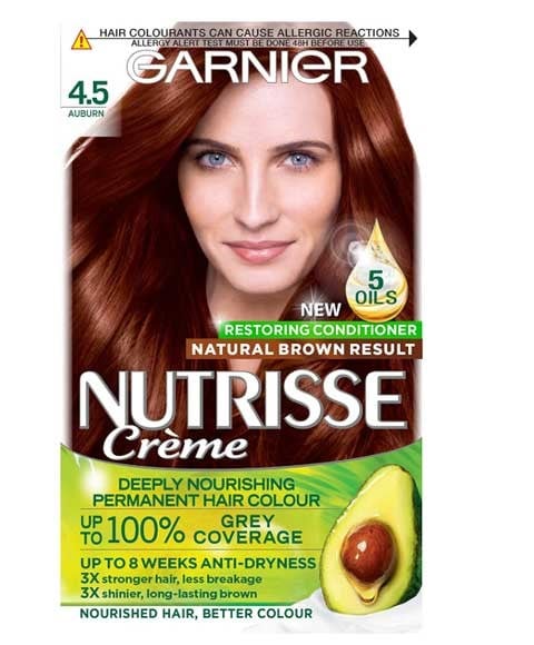 NUTRISSE CREME COULEUR PERMANENTE NOURRISSANTE 4.5 AUBURN