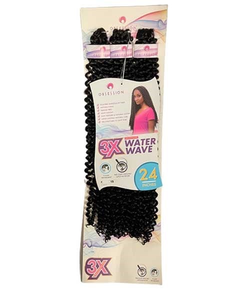 OBSESSION TRESSES PRÉ-ÉTIRÉES SYN 3X VAGUES D'EAU 