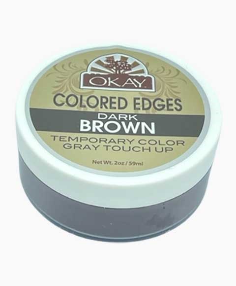 OK BORDS COULEURS GRIS RETOUCHE BRUN FONCÉ 