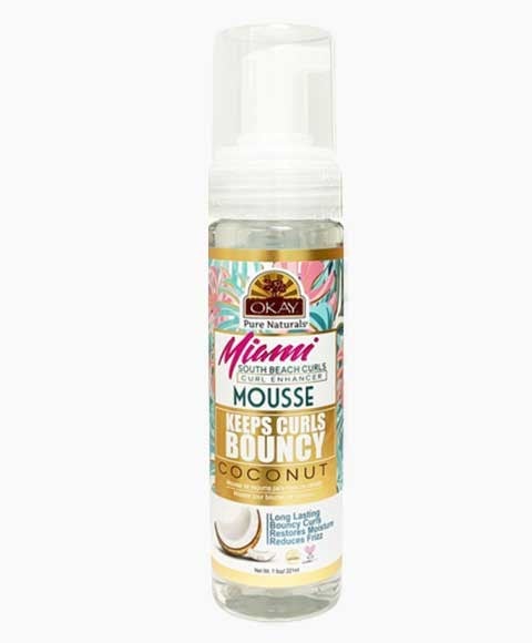 OK MIAMI KEEP CURLS BOUNCY MOUSSE À LA NOIX DE COCO 