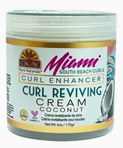 OKAY MIAMI CURL ENHANCER CRÈME REVIVANTE DE BOUCLES DE COCO