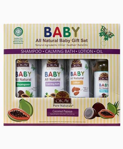 OKAY PURE NATURALS COFFRET CADEAU POUR BÉBÉ 