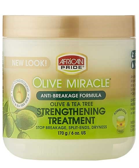 OLIVE MIRACLE TRAITEMENT RENFORCANT À L'OLIVE ET À L'ARBRE À THÉ 