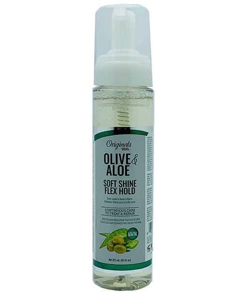 ORIGINALS OLIVE ET ALOE SOFT SHINE FLEX HOLD