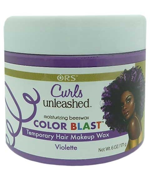 ORS CURLS UNLEASHED COLOR BLAST CIRE D'ABEILLE HYDRATANTE VIOLE