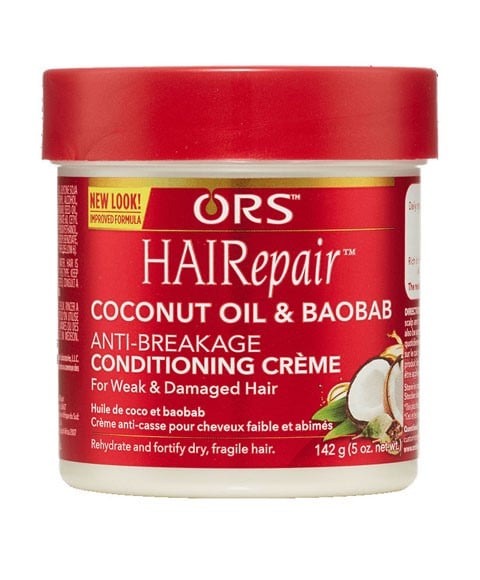 ORS HAIREPAIR HUILE DE COCO ET CRÈME ANTI-CASSE BAOBAB 