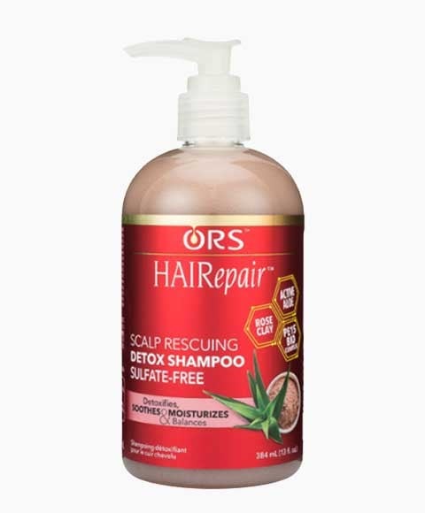 ORS HAIREPAIR SCALP RESCUING DETOX SHAMPOOING SANS SULFATES