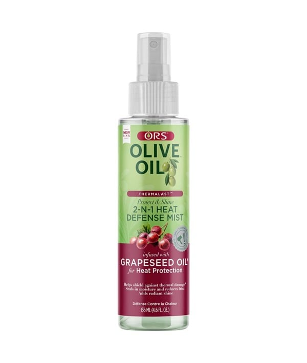 ORS HUILE D'OLIVE PROTECT ET BRILLANT 2 N 1 DÉFENSE THERMIQUE