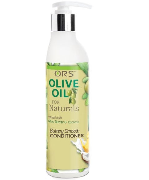 ORS OIL OLIVE OIL FOR NATURALS APRÈS-SHAMPOING LISSE AU BEURRE 