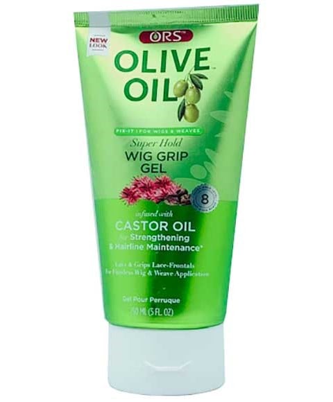 ORS OLIVE OIL GRIP GEL ULTRA HOLD INFUSÉ AVEC DE L'HUILE DE RICIN