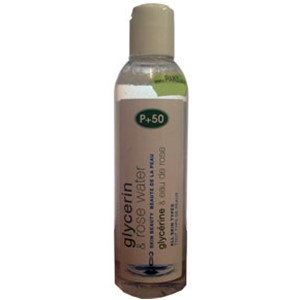 P 50 GLYCERINE ET EAU DE ROSE