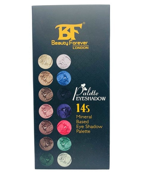 PALETTE D'OMBRES À PAUPIÈRES 14S À BASE DE MINÉRAUX BF 103 