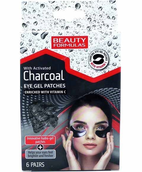 PATCHS DE GEL POUR LES YEUX AU CHARBON 