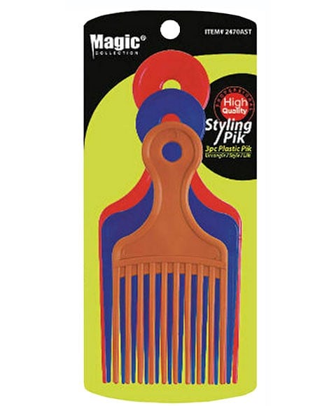 PEIGNE À PIK EN PLASTIQUE MAGIC COLLECTION 2470AST