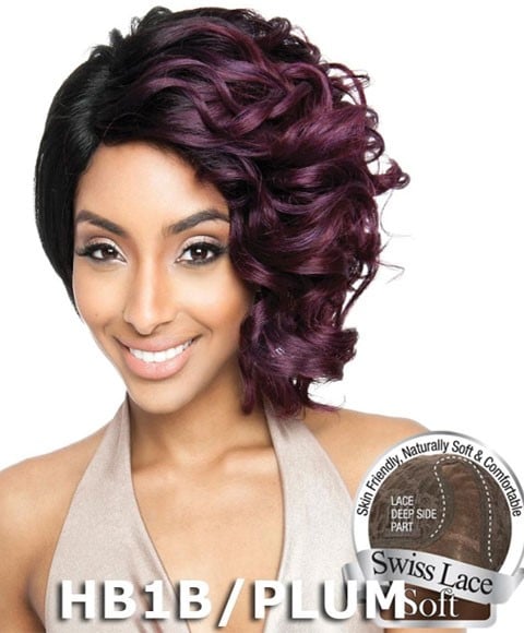 PERRUQUE BROWN SUGAR SOFT SWISS DACE FRONT HH BS 218 STYLEMIX 
