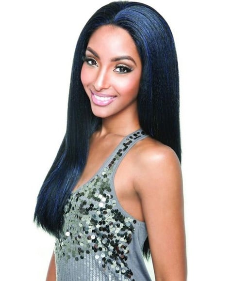 PERRUQUE RED CARPET PREMIERE DENTELLE SUISSE DOUCE SYN RCP4404 BIANCA