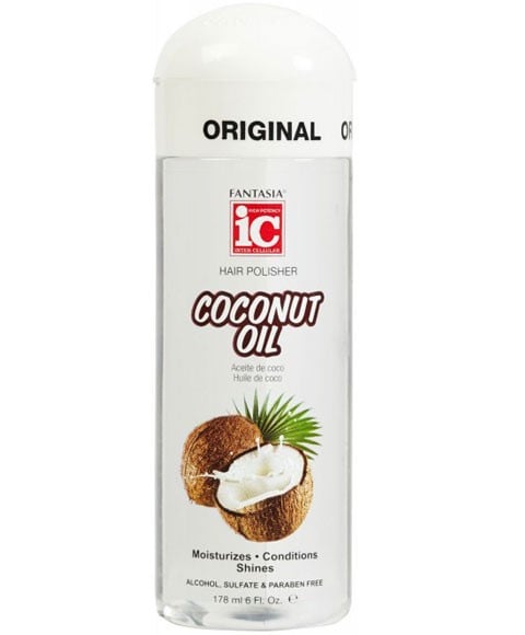 POLISSEUR À CHEVEUX À L'HUILE DE COCO IC FANTASIA