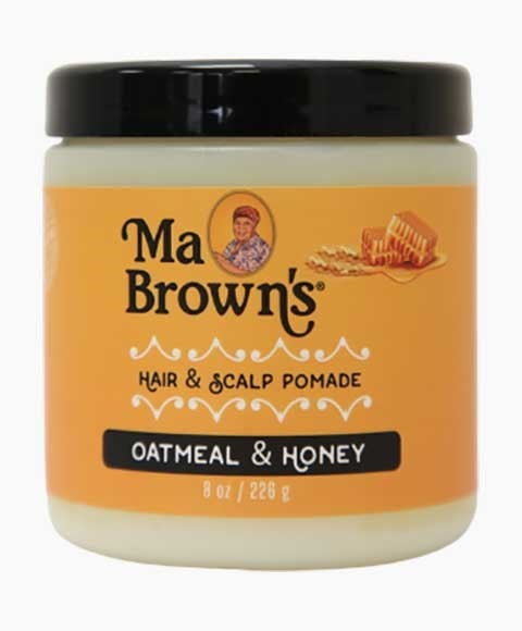 POMADE POUR CHEVEUX ET CUIR CHEVELU À L'AVOINE ET AU MIEL 