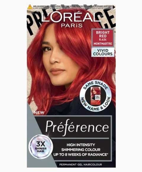 PRÉFÉRENCE COULEUR PERMANENTE DE CHEVEUX EN GEL HAUTE INTENSITÉ BRILLANT