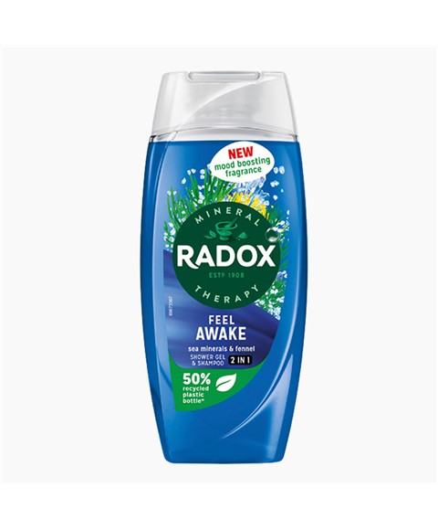 RADOX MINERAL THERAPY FEEL AWAKE GEL DOUCHE SHAMPOOING 2 EN 1