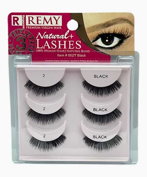 RESPONSE REMY NATURAL PLUS LASHES 2 