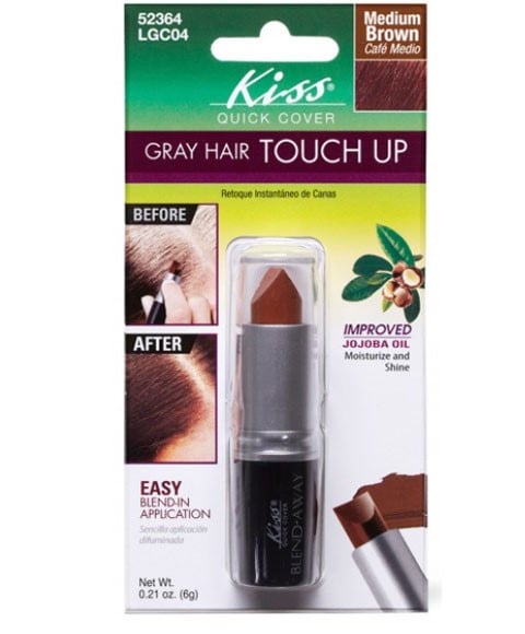 RETOUCHE RAPIDE DES CHEVEUX GRIS LGC04