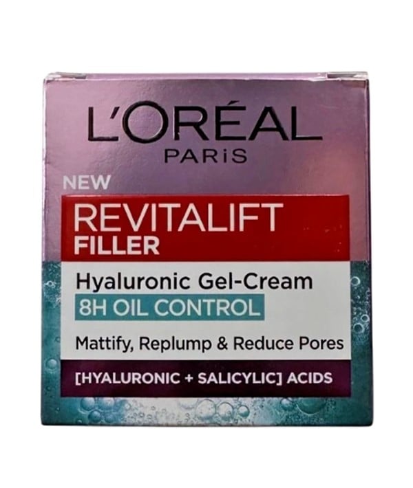 REVITALIFT FILLER 8H OIL CONTROL GEL-CRÈME HYALURONIQUE 