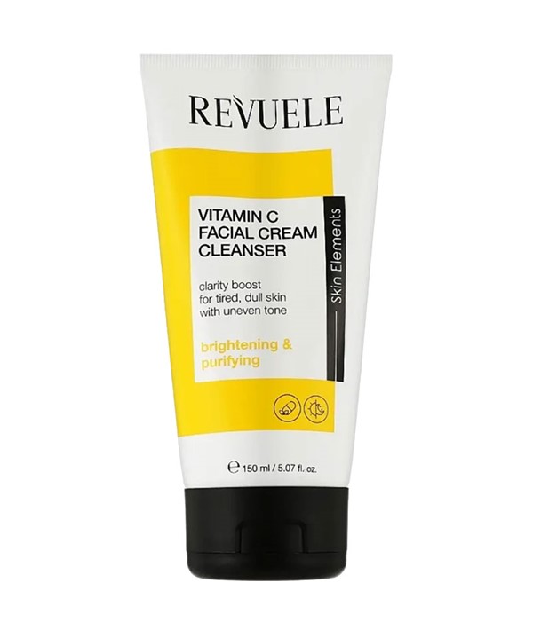 REVUELE SKIN ELEMENTS CRÈME NETTOYANTE POUR LE VISAGE À LA VITAMINE C 