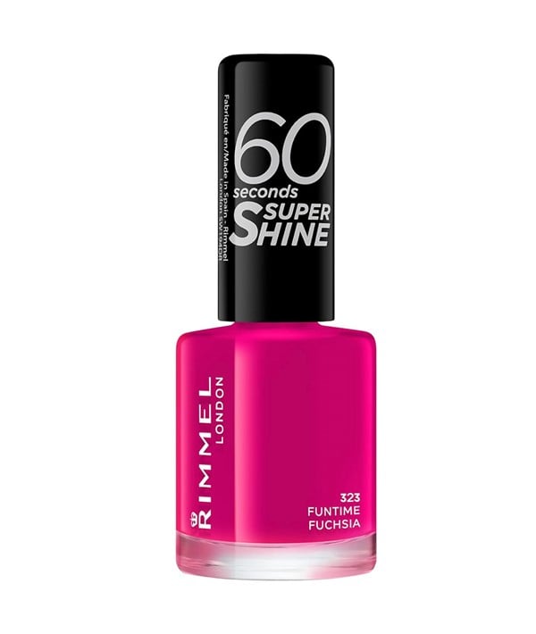 RIMMEL 60 SECONDES VERNIS À ONGLES SUPER BRILLANT 323 FUNTIME FUCH