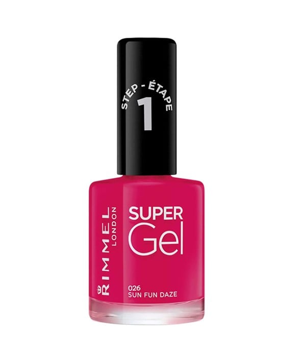 RIMMEL SUPER GEL NAIL ÉTAPE 1 VERNIS 026 SUN FUN DAZE 