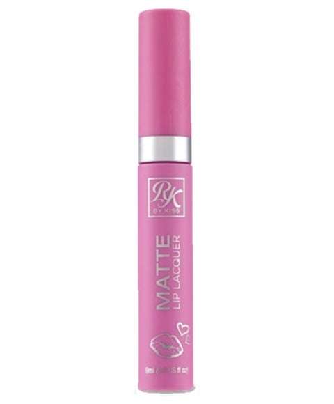 RK BY KISS MATTE LIP LACQUER RML08 THINK PINK 