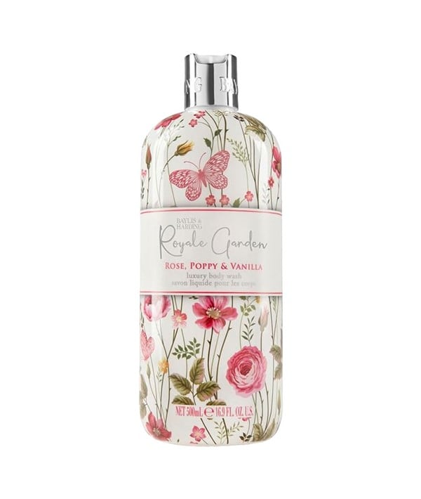 ROYALE GARDEN ROSE COQUILLET ET VANILLE LUXURY CORPS WASH 