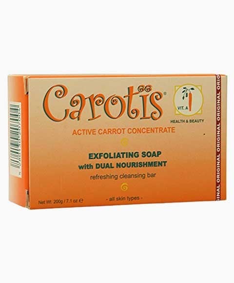 SAVON EXFOLIANT CAROTIS À DOUBLE NOURRITURE